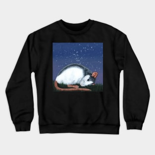 Sleeping Roan Rat Crewneck Sweatshirt